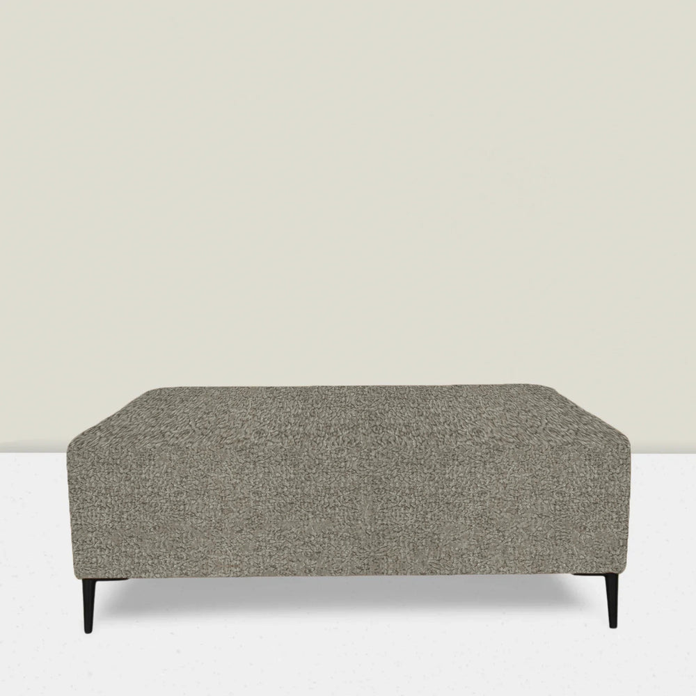 
                      
                        Square Blind Tufted Mid Century Fabric Ottoman
                      
                    