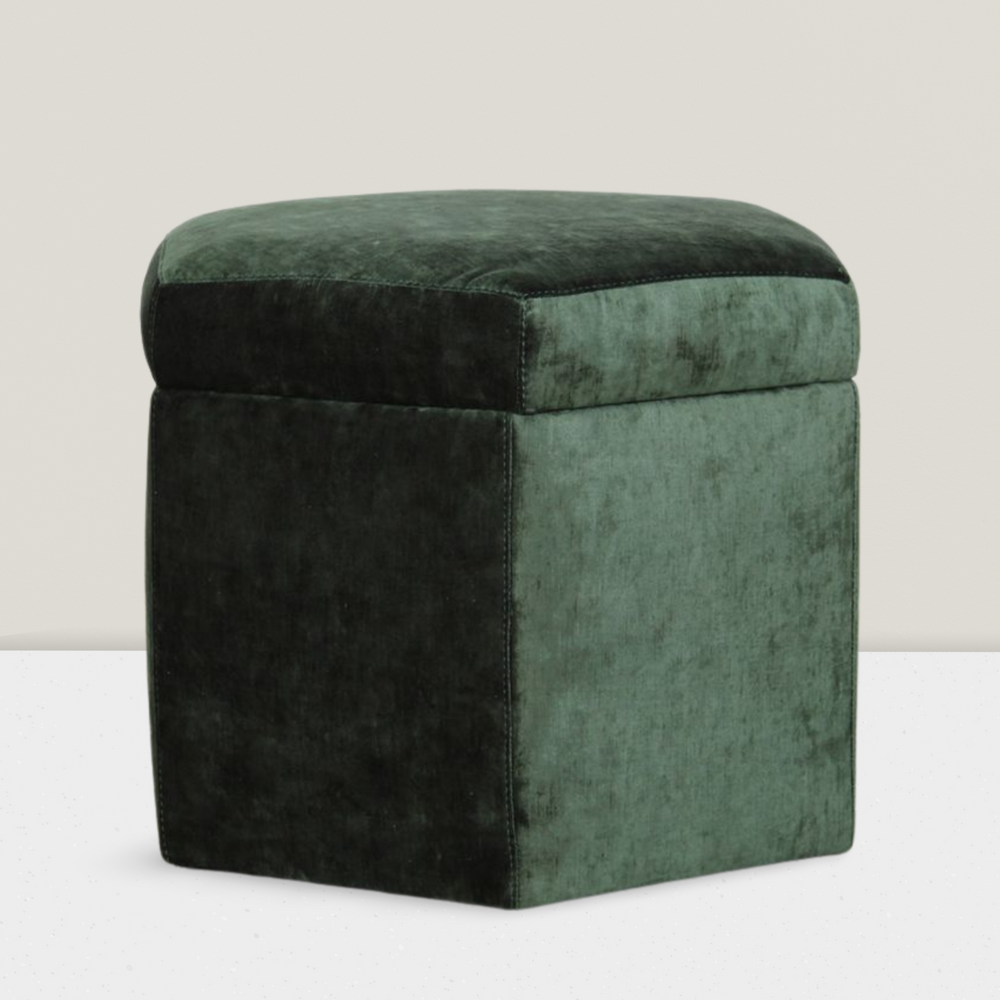 Honeycomb Storage Ottoman