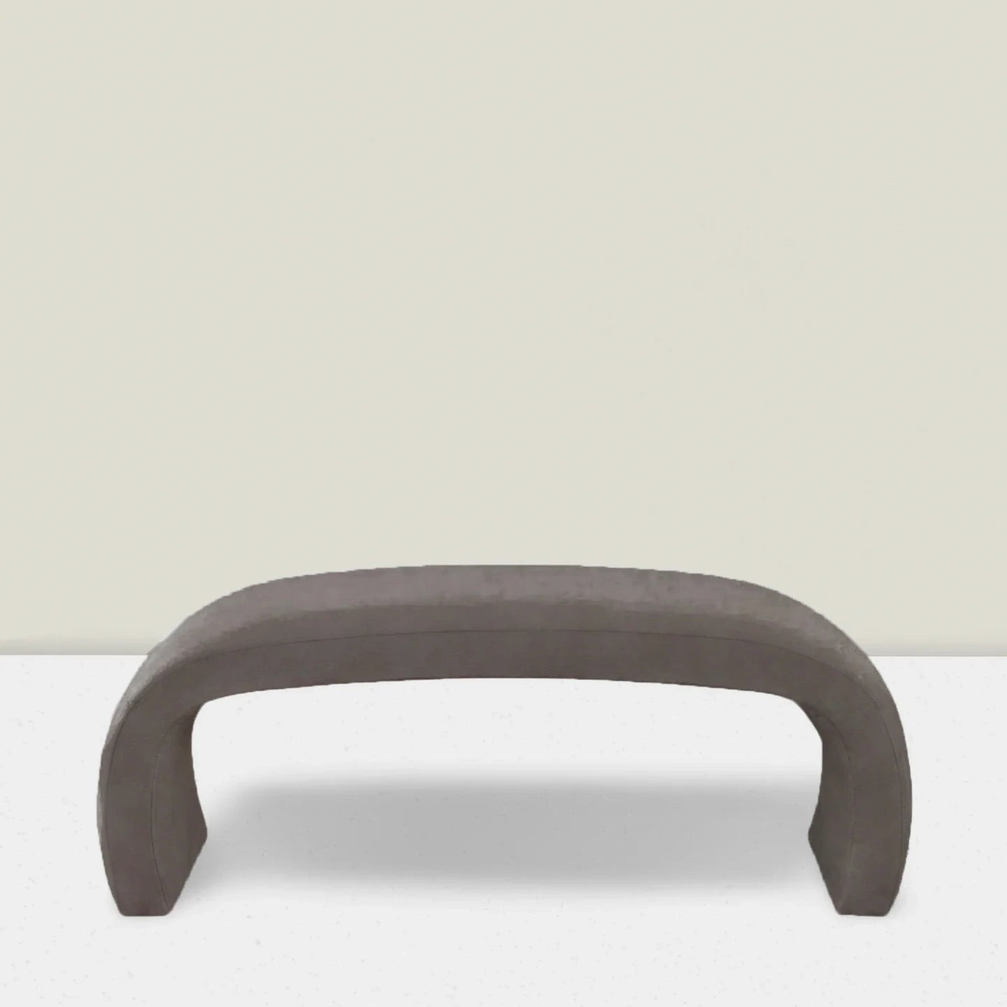 Sutherland Full Size Bench JB Martin Velvet - Como "Asphalt" 2