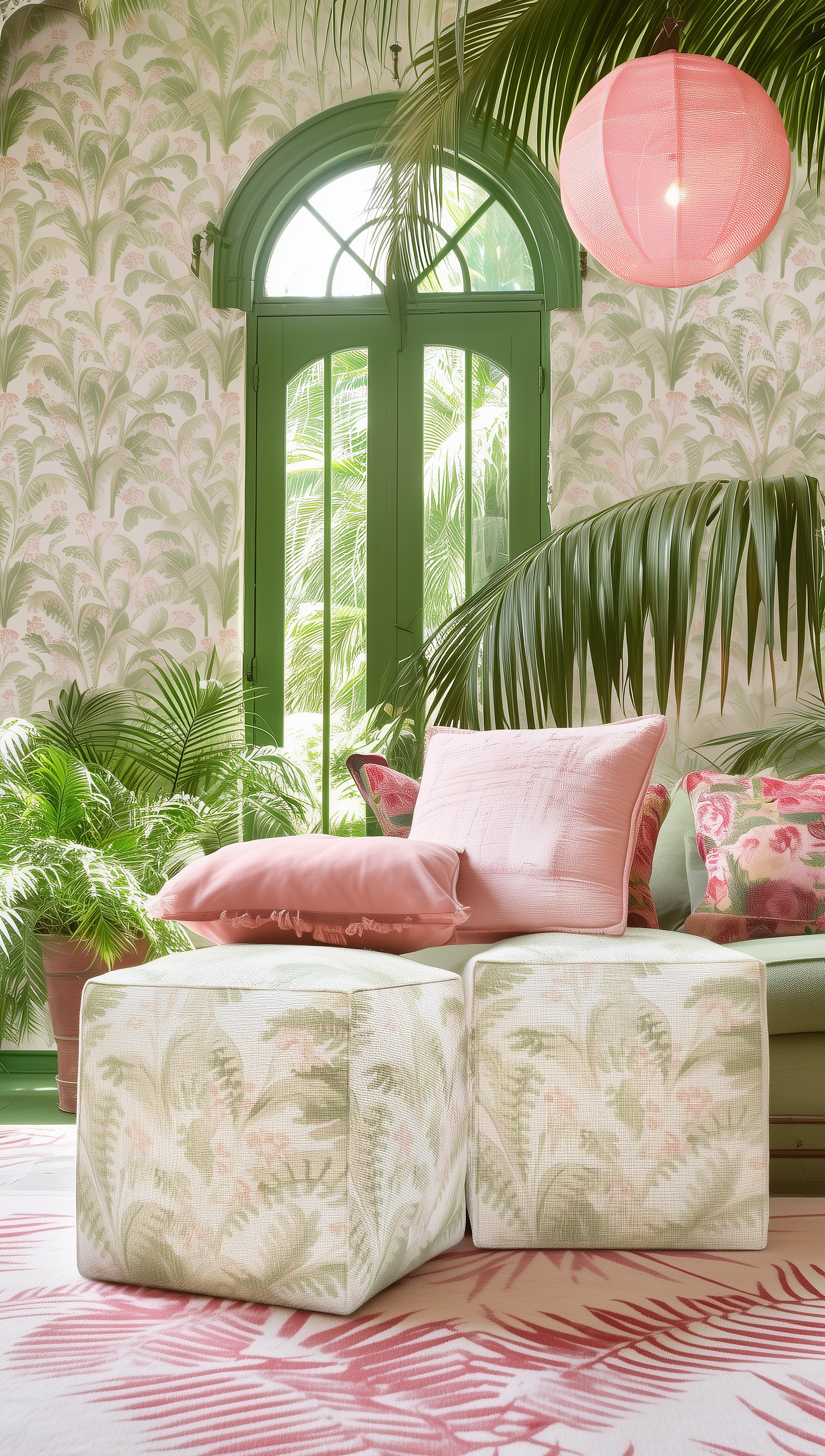 Pashley Paper – Blush | Luxury Hand-Painted Wallpaper